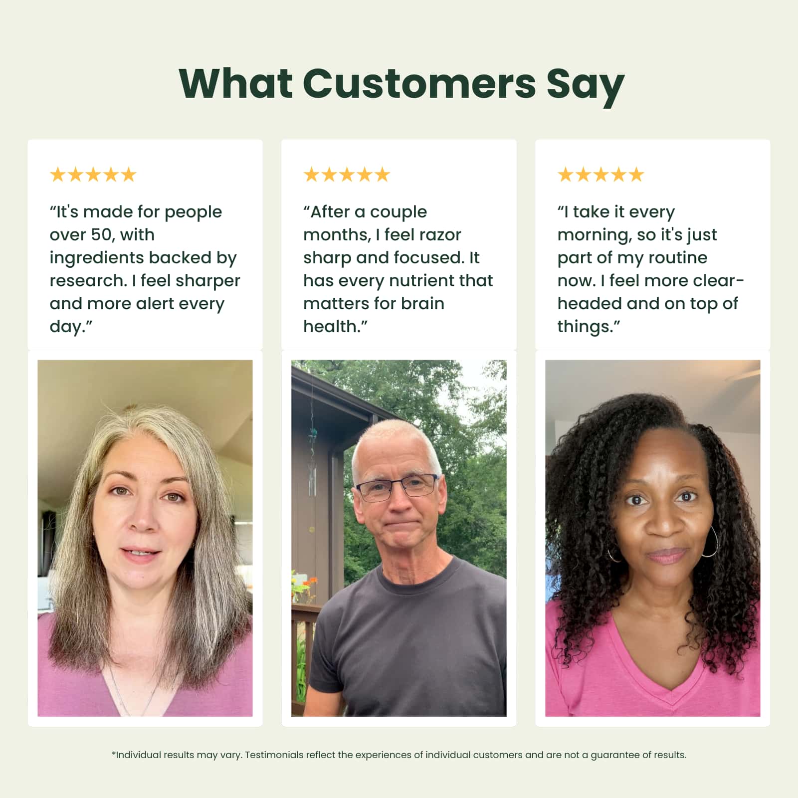 Customer quotes